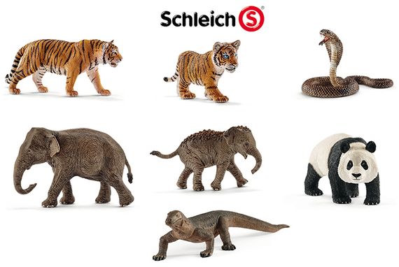 Schleich Tiere aus Asien