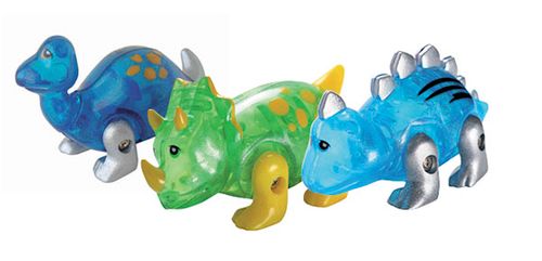 Dinos (3) mit Ausziehmotor