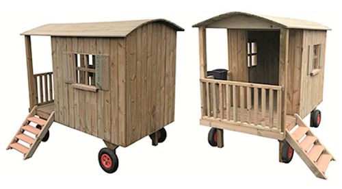 Zirkuswagen.