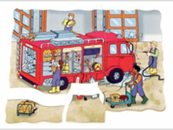 Puzzel Brandweer 5-lagig