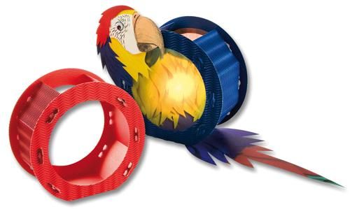 Lantaarn-knutselset rond ROOD