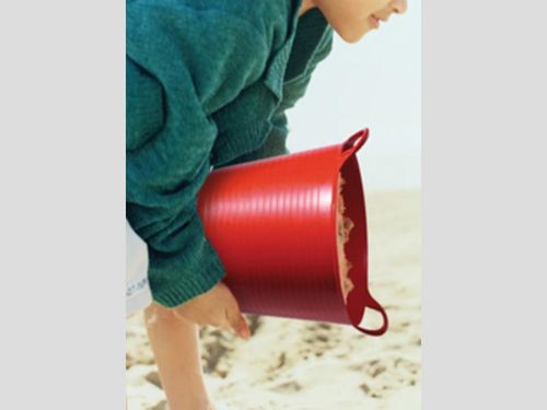 Tubtrug Eimer 14 ltr. rot