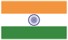 Flag for Índia