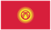 Flag for Kirgisistan