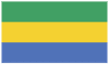 Flag for Gabon