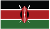 Flag for Kenia