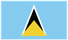 Flag for St. Lucia