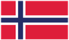Flag for Noruega