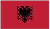 Flag for Albanien