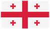 Flag for Georgien