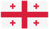 Flag for Georgia