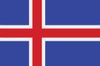 Flag for Iceland
