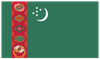 Flag for Turkmenistan