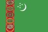 Flag for Turkmenistan