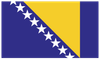 Flag for Bosnia and Herzegovina