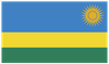 Flag for Ruanda