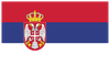 Flag for Serbia