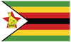 Flag for Zimbabué