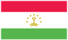 Flag for Tajiquistão