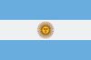Flag for Argentina