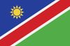 Flag for Namibia