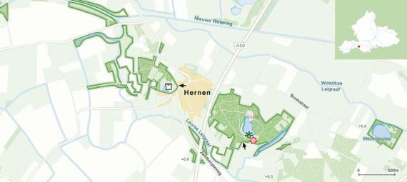 Kaart Hernen