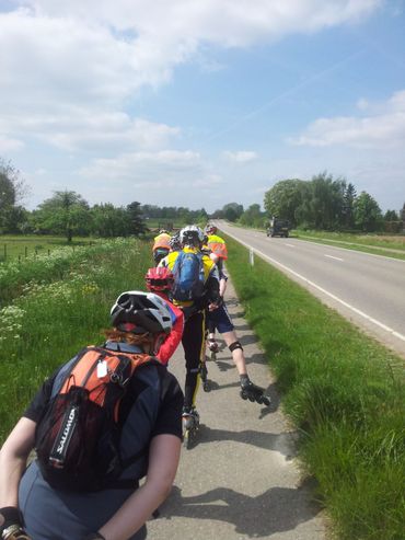 Skeeleren voor herstel van de heggen in de Ooijpolder