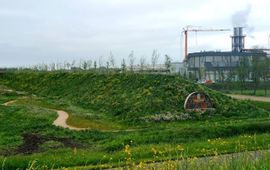 Natuurdijk bij Farm Frites