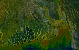 NASA Gangesrivierdelta