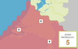 Verwachte start van het berkenpollenseizoen door de Pollenplanner voor 28 maart 2014.