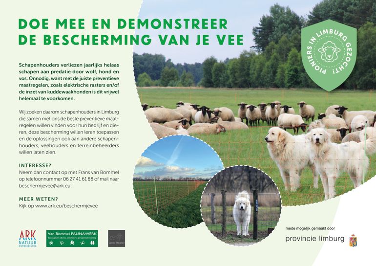 Flyer Bescherm je vee (pdf; 3,0 MB)