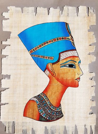 Afbeelding op papyrus