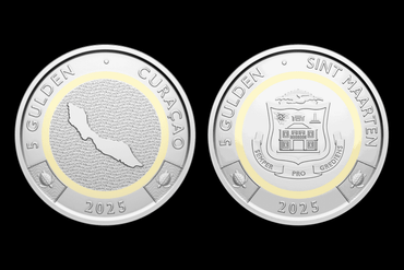 Coins of the new Caribbean guilder