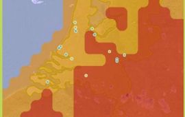 Allergieradar.nl Graspollen verwachtingskaartje 28 mei 2009