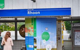 Groene Halte metrostation Rhoon (ZH)