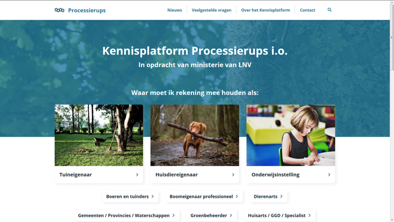 Screenshot Processierups.nu