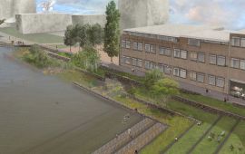 De Urbanisten VOOR EENMALIG GEBRUIK Impressie Getijdenpark Keilehaven met laag tij