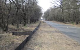 Kris Joosten Op 22 februari zijn aan de Heetweg in Kootwijk de schermen geplaatst