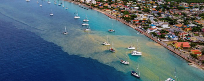 Increased rain runoff due to a changing climate has been impacting the coral reefs of the Dutch Caribbean, including  the coral reefs of Bonaire.