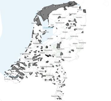 Stiltegebieden in Nederland