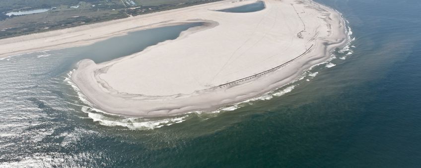 De Zandmotor in juli 2011