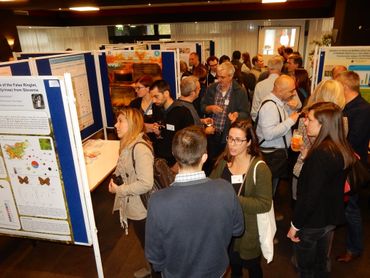 Poster session at the Future 4 Butterflies symposium in Wageningen
