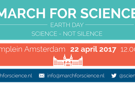 Banner March for science