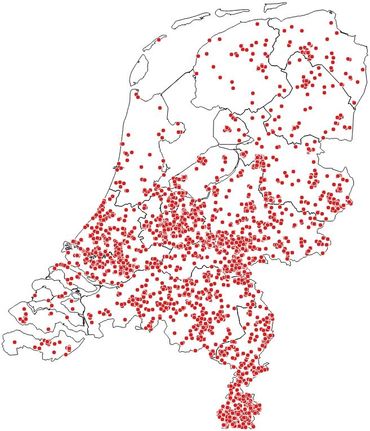 Waarnemingen van scheefbloemwitje vanaf 2015 tot 10 augustus 2022