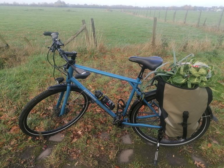 Op de fiets