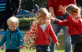 Kinderen zaaien Idylle in Rijswijk