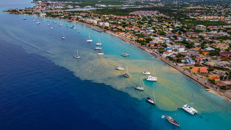 Erosion around Kralendijk, Bonaire