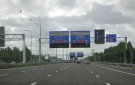 A8 bij Amsterdam