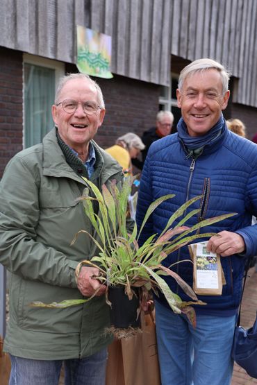 Jan Ansink en Maarten Kemper vergroenen hun straat met waardplanten