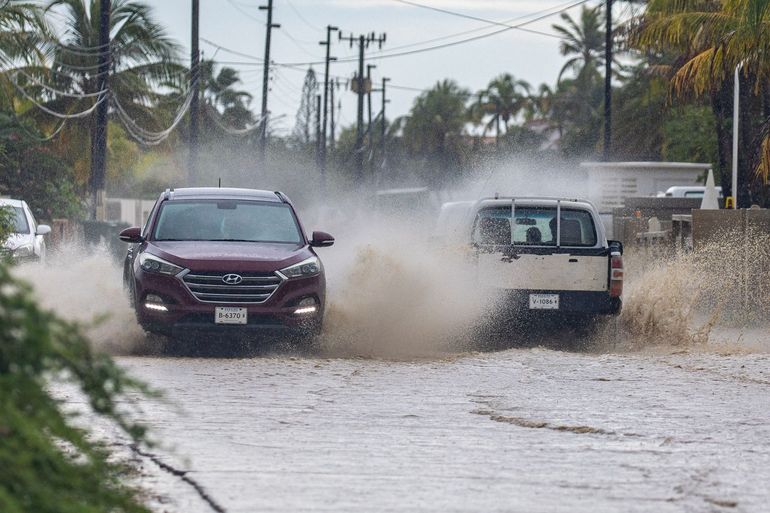 Wateroverlast op Bonaire